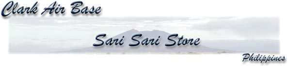 Clark Air Base - Sari Sari Store